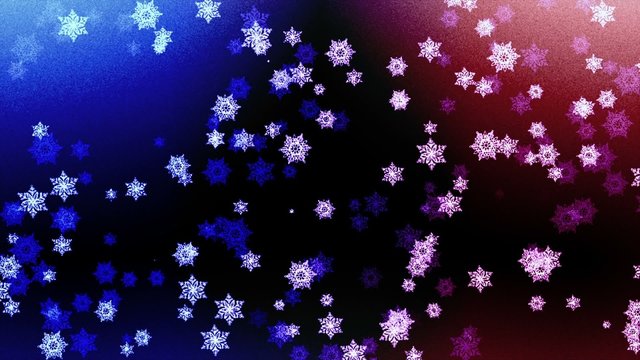 Snow flakes animation