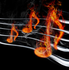 burning music - 35335540