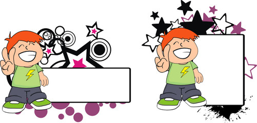 kid cartoon copyspace6