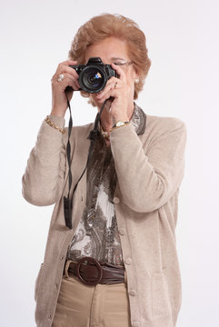 Senior Female Photographer