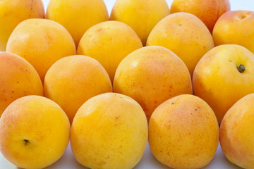 Ripe apricots