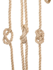 ship ropes with a knot