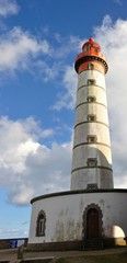 Fototapeta na wymiar Point Lighthouse Saint Mathieu