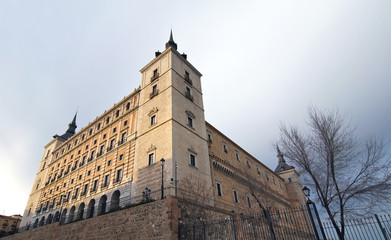 Fototapeta na wymiar Alcázar de Toledo,España
