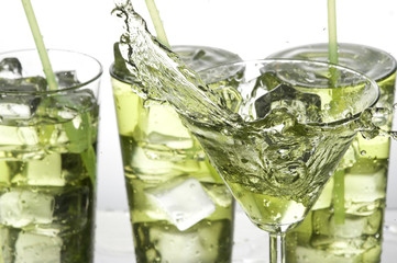 Green cocktail