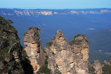 Three sisters in Blue mountains national park, Australia