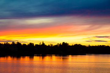 Afterglow Sunset Sky