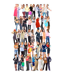 Human Density Many Friends Professionals