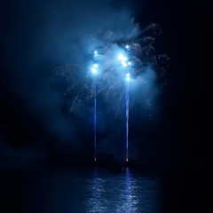Fototapeta premium Colorful fireworks