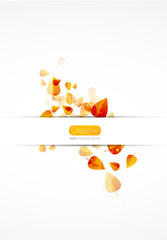 Fall abstract background