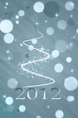 2012 and  Christmas tree