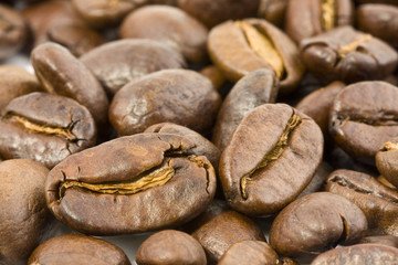 Kaffebohnen geröstet