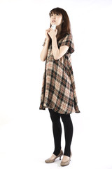 Fototapeta premium Asian woman in headphone