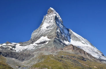 Matterhorn mountains in Alps, Switzerland