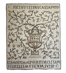 vase - ancient mosaics