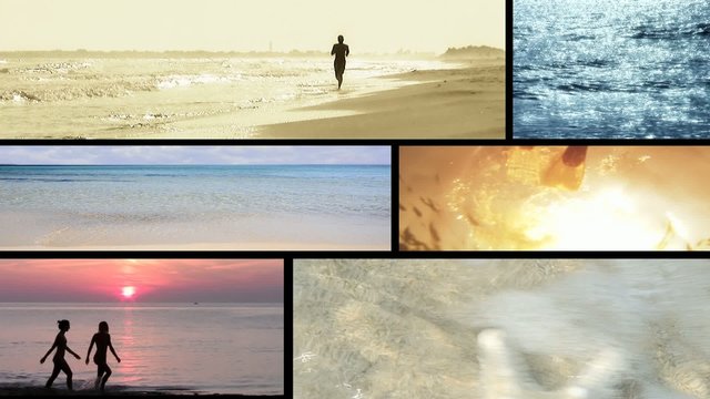 mare, composizione animata