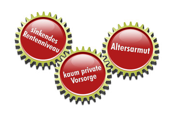 sinkendes rentenniveau altersarmut riester rürup