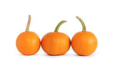 Three Pumpkins In A Row