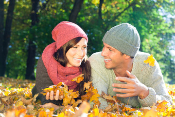 spaß im herbst