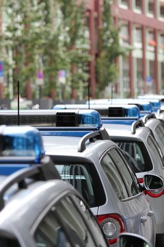 german police cars