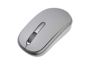 Computer mouse at angle
