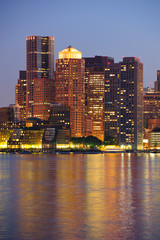 Fototapeta premium Boston urban buildings