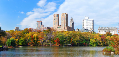 New York City Manhattan Central Park panorama