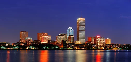 Foto auf Acrylglas Boston city urban skyscrapers © rabbit75_fot