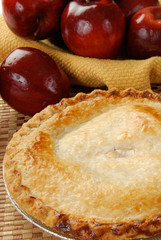Hot apple pie