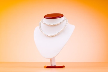 Fashion concept with necklace