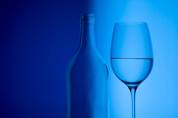 Blue glass