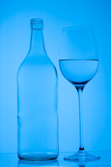Blue glass