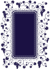 dark grape frame