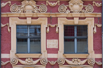 Buildiing facade in Lille, France