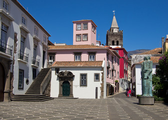 Funchal Architecture - Madeira - obrazy, fototapety, plakaty