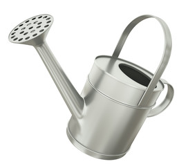Watering can isolated on white background. 3D render.