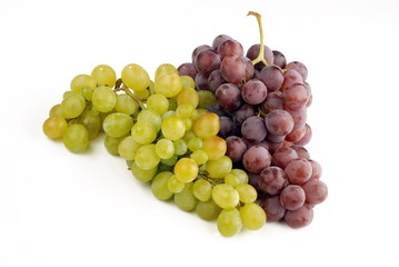 DUE TIPI DI UVA DA TAVOLA