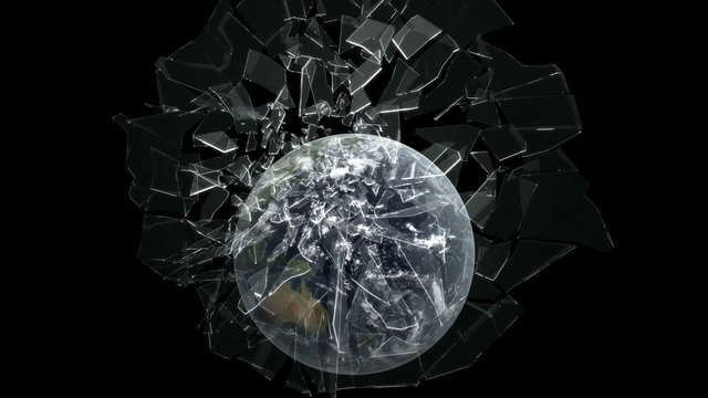 Earth breaking window