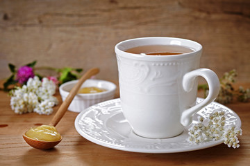 tea and honey