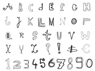 Doodle font