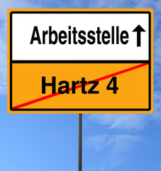 Hinweisschild