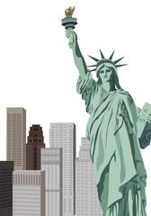Fototapeta premium Statue of Liberty