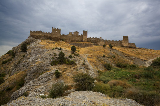 Genovese fortress in Sudak, Ukraine