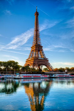 Naklejka Wieża Eiffla Paryż Francja