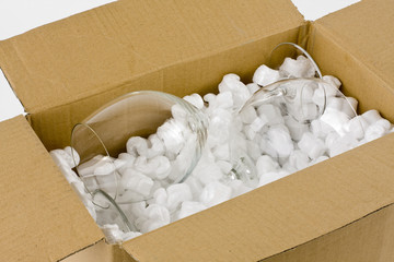 Gl&auml;ser verpacken