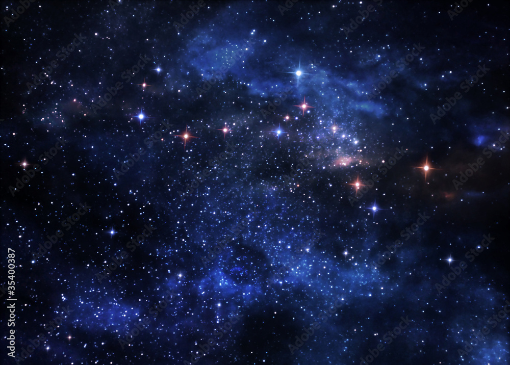 Canvas Prints deep space nebulae