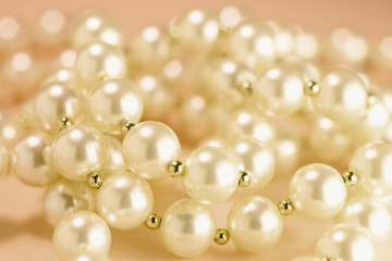 Pearl necklace.
