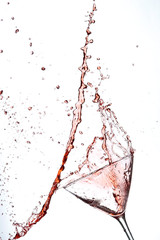 Splashing  cocktail