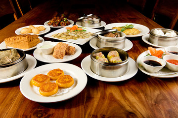 dim sum assortment
