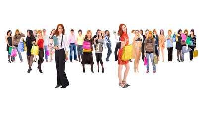 Obraz premium Standing Business Confidence